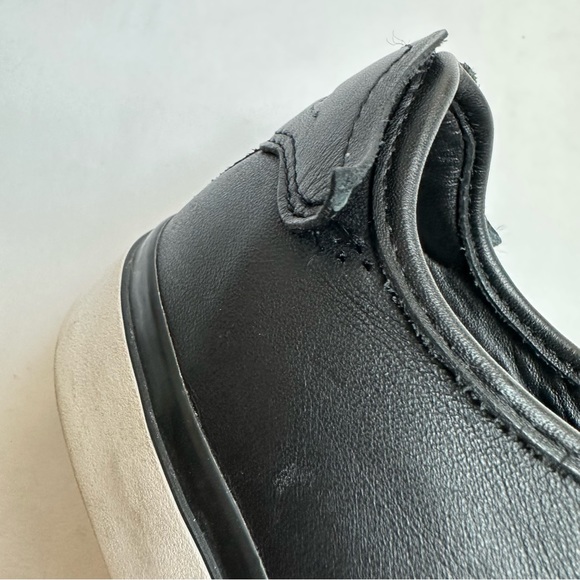 Rag & Bone RB Army Low Black Leather Sneaker 36.5 6.5 - Picture 10 of 14